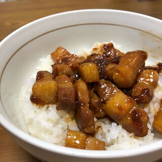 我が家のルーロー飯